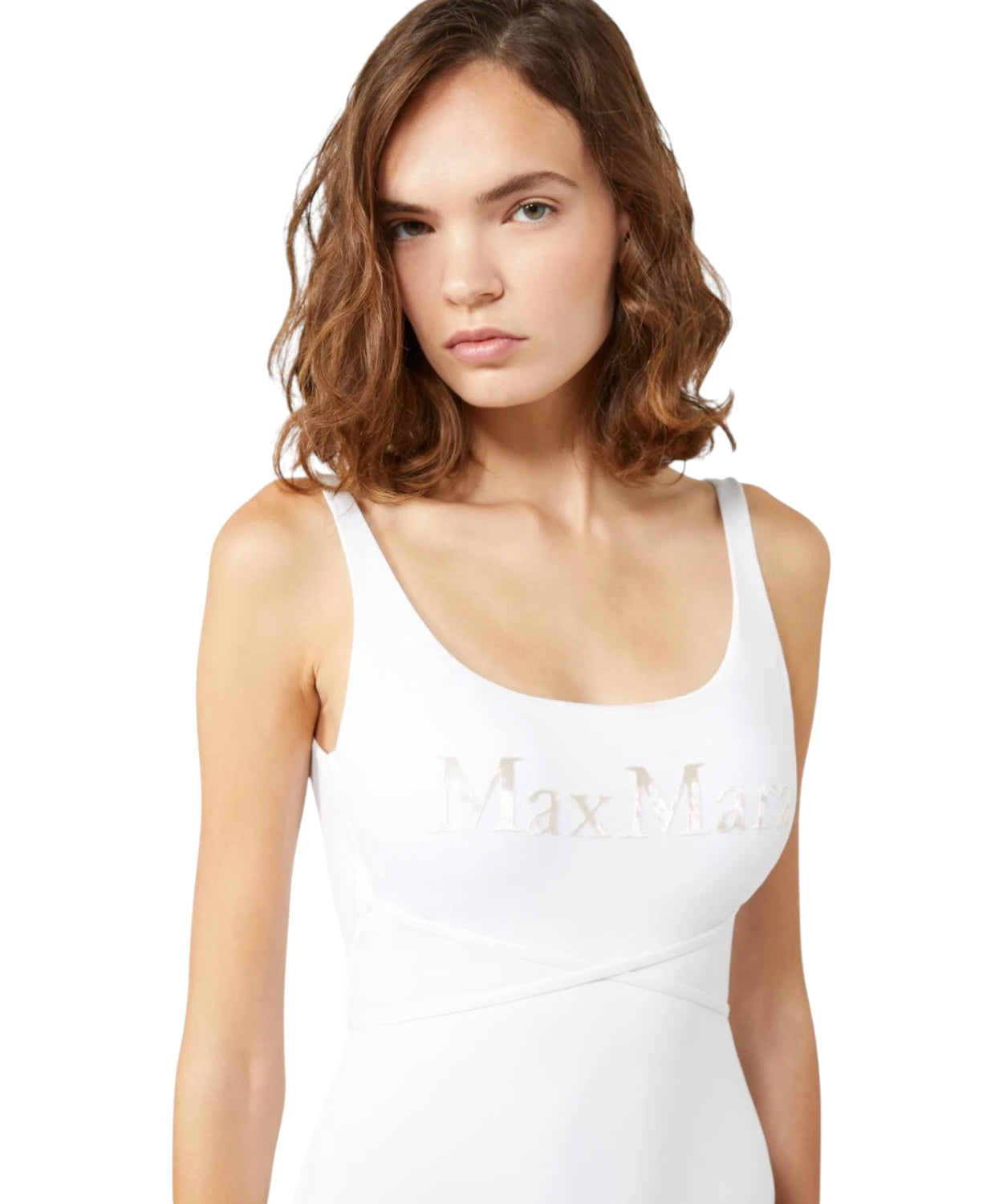 Kostium jednoczęściowy Max Mara CARISMA z wiązaniami