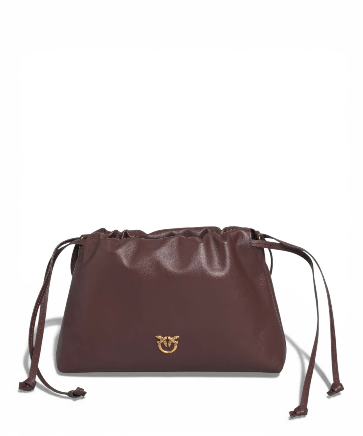 PINKO Mini Sacchetto Pelle con Logo Love Birds