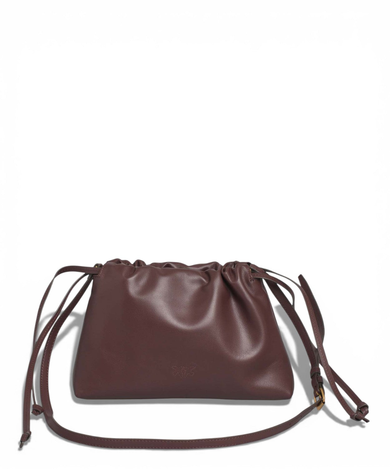 PINKO Mini Sacchetto Pelle con Logo Love Birds