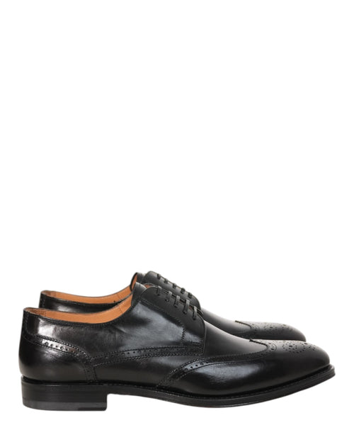 Stringata Derby Pelle con Coda di Rondine Elegante