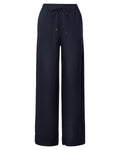 Pantaloni in Lino a Gamba Larga con Coulisse-Marella-Pantaloni-Vittorio Citro Boutique