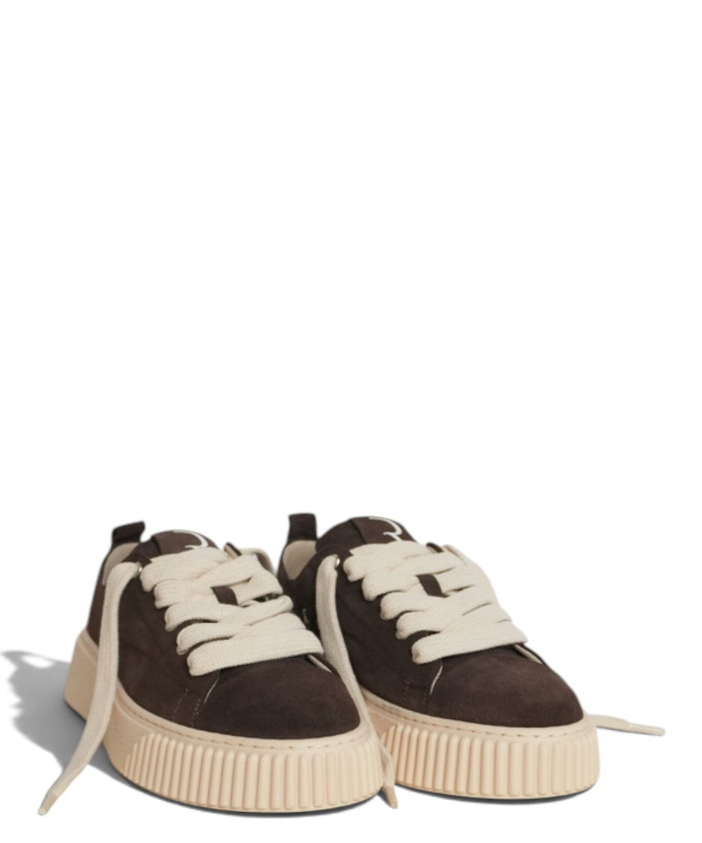 Rhun Sneakers 2006 i ruskind med platformsål