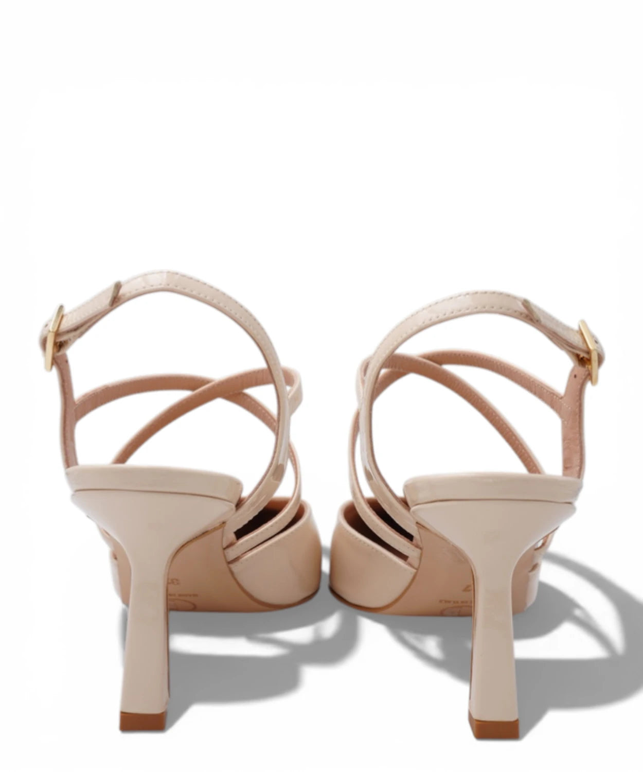 Décolleté Slingback Vernice Beige - Eleganza e Comfort