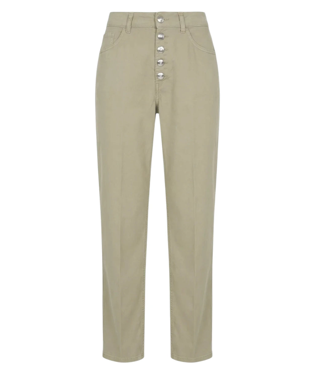 Džíny Dondup Koons z lyocellu a lnu