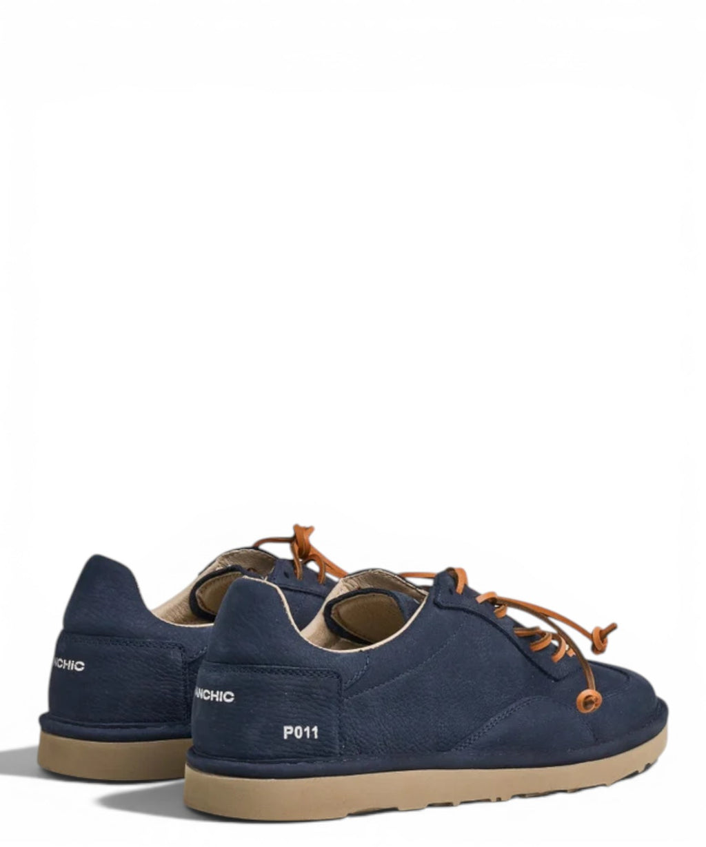 Scarpe allacciate uomo nabuk Panchic P011