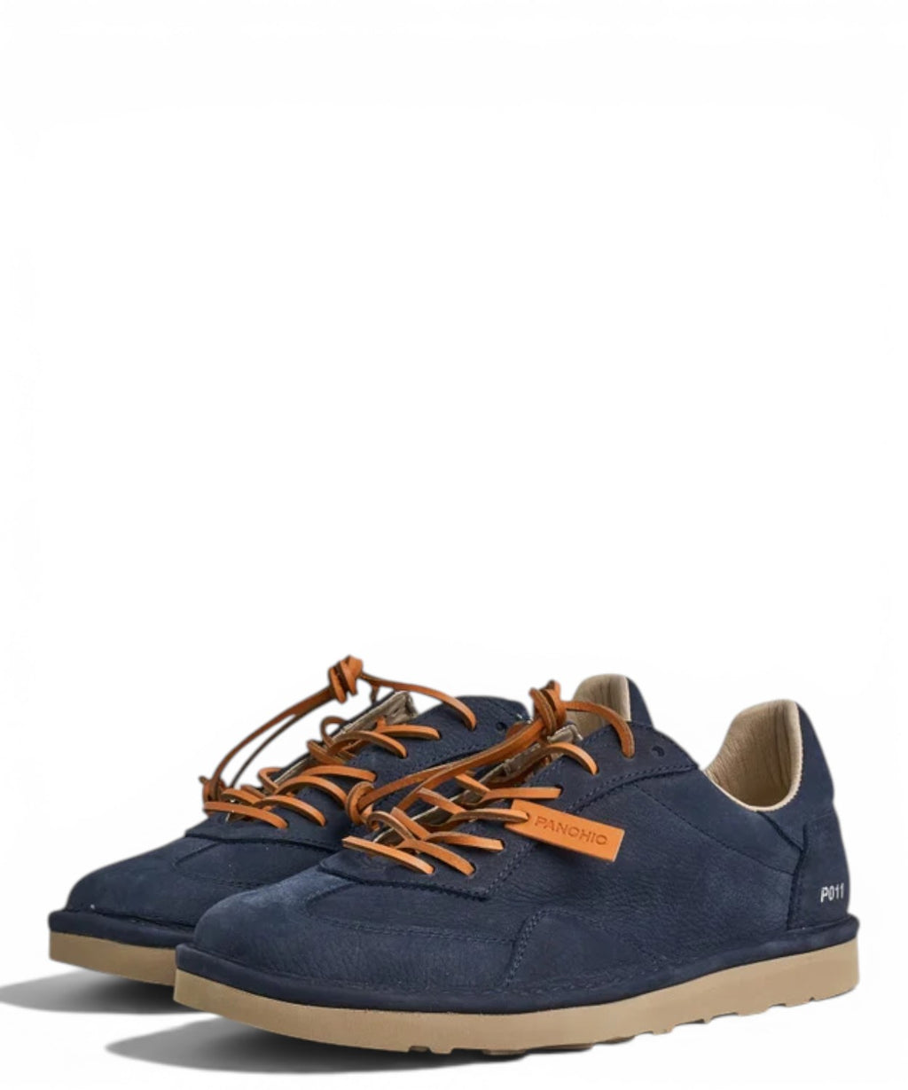 Scarpe allacciate uomo nabuk Panchic P011