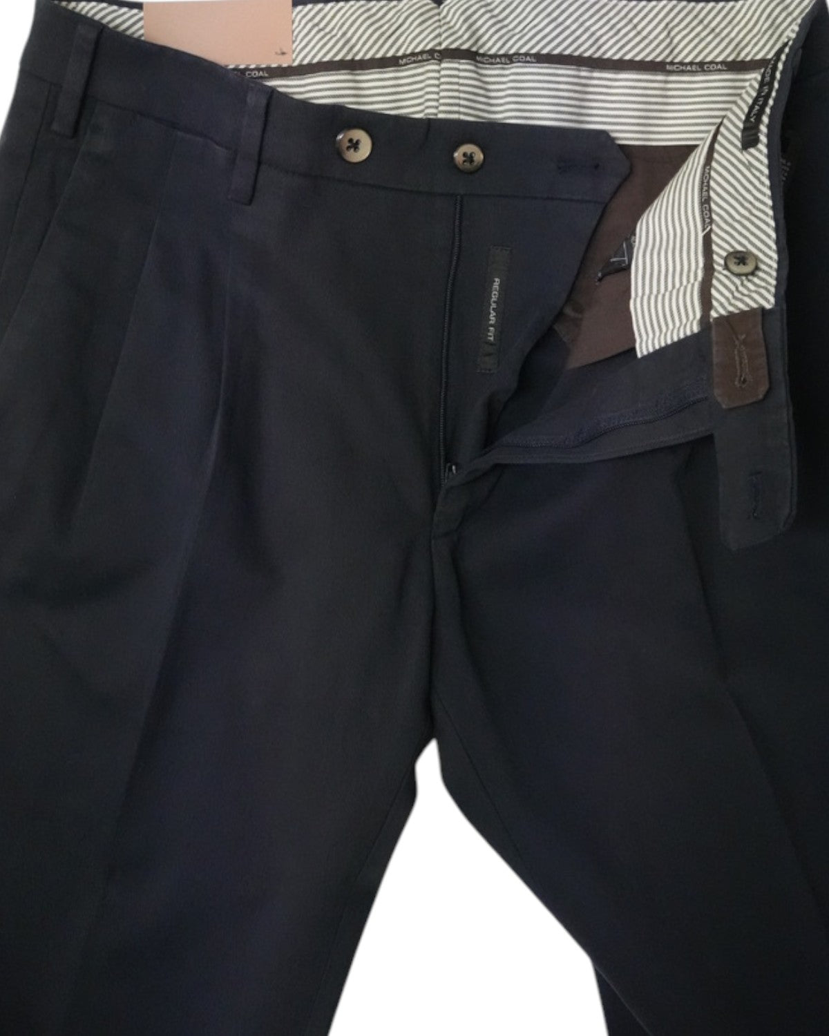 Pantalone MC BRAD ALAN con Doppia Pences-Michael Coal-Pantaloni-Vittorio Citro Boutique