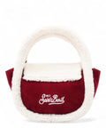 Borsa Gilda Mutton in suede ed eco-shearling-Mc2 Saint Barth-Borse a mano-Vittorio Citro Boutique