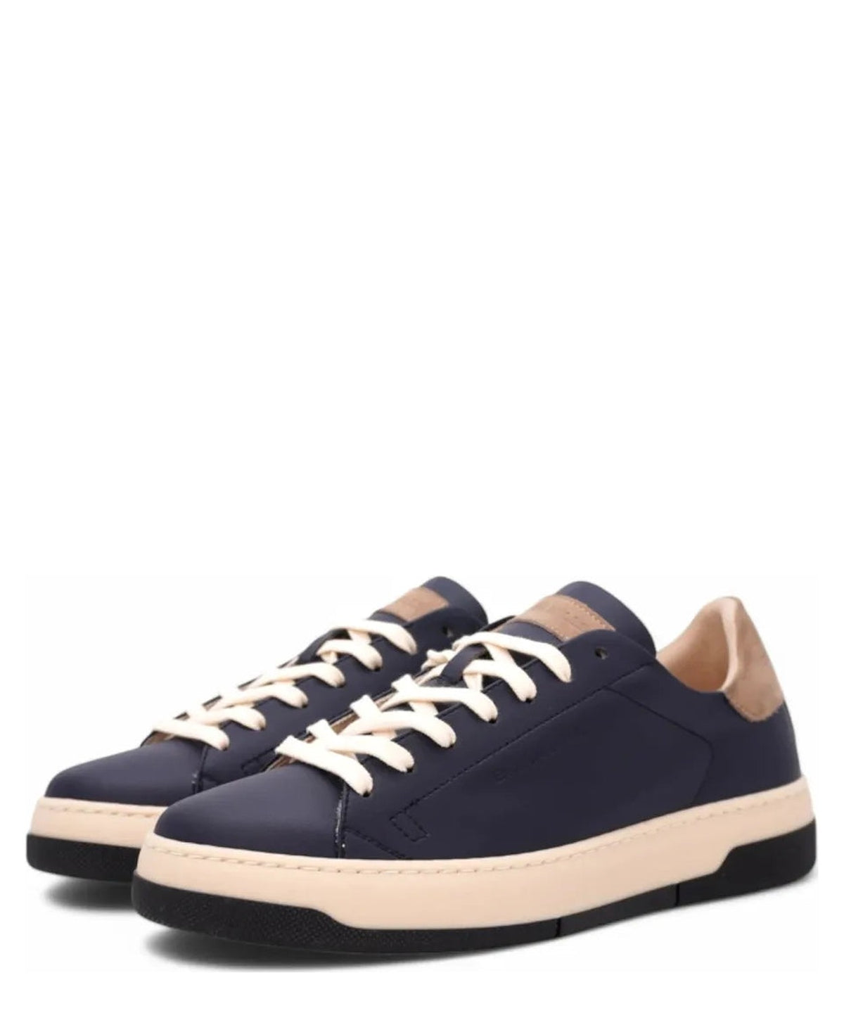 Sneakers in Pelle con Suola Bicolore-Brian Mills-Sneakers-Vittorio Citro Boutique