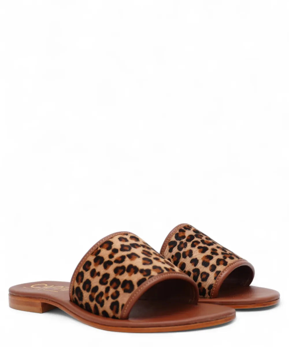 Sandalo Capri Artigianale Animalier a Fascia-Capri Vittorio Citro-Ciabatte-Vittorio Citro Boutique