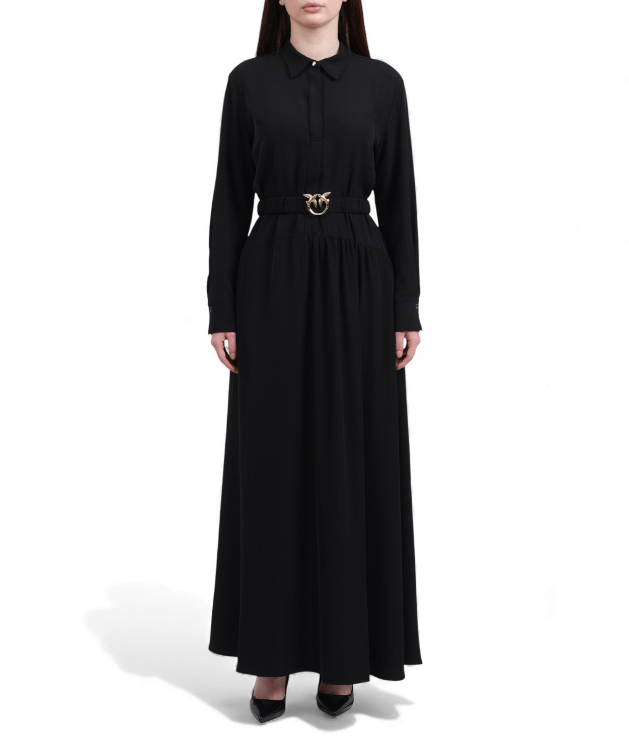 Pinko Abito Sartù lungo chemisier in cotone