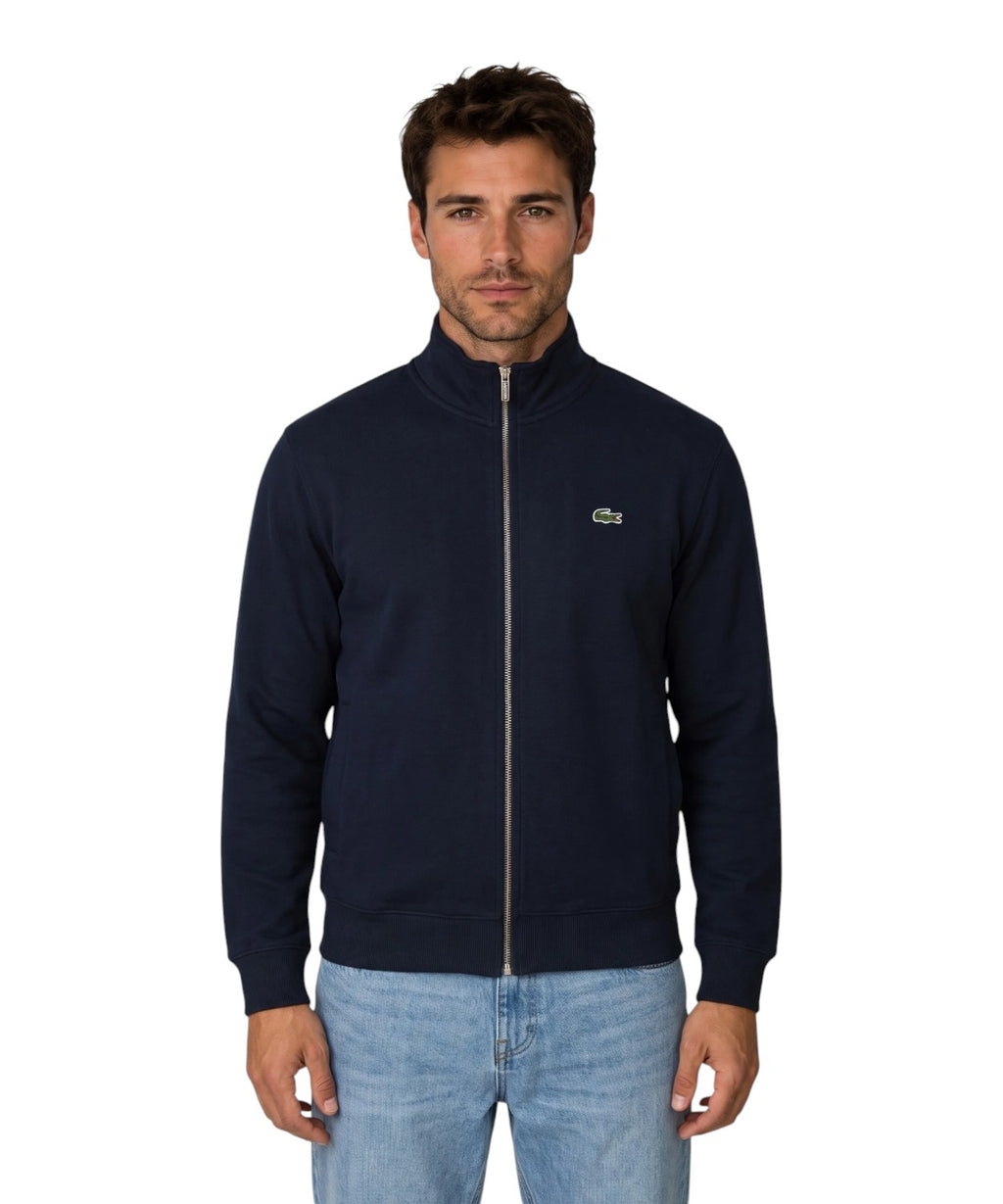 Lacoste-sweatshirt met rits en voorzakken
