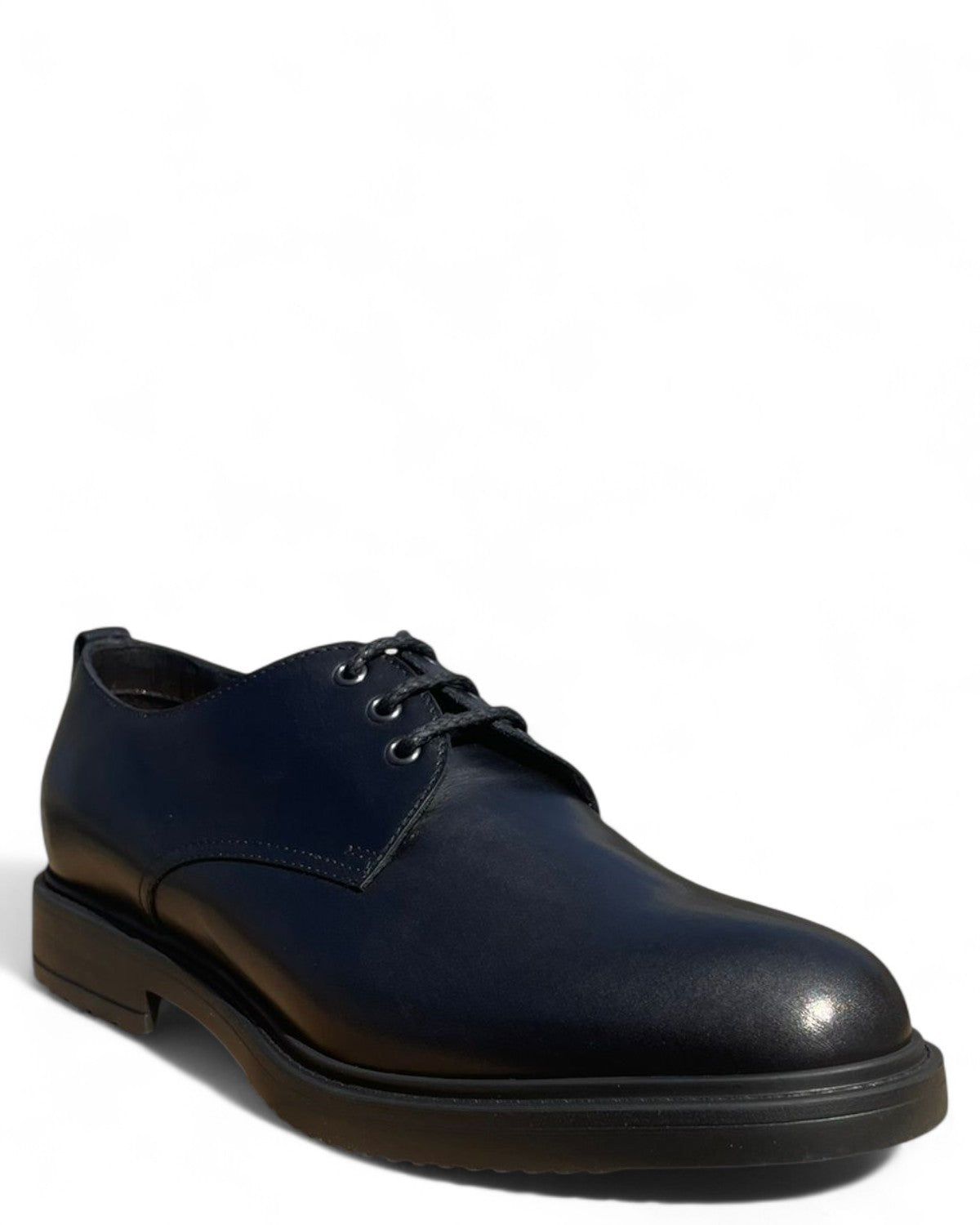 Stringata Derby in Pelle Nappata-Doucal'S-Stringate-Vittorio Citro Boutique