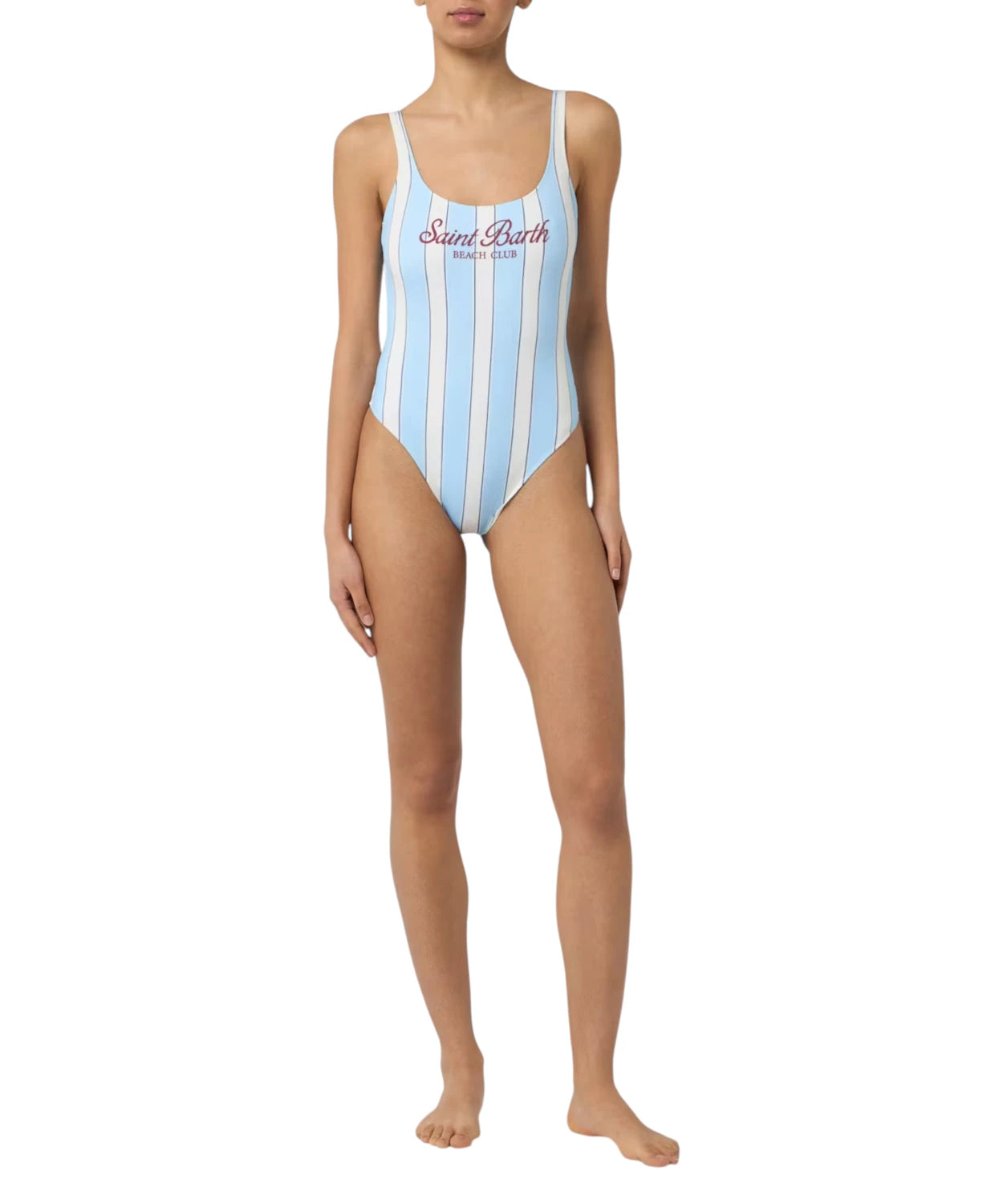 Costume Intero MC2 Saint Barth con Fantasia a Righe