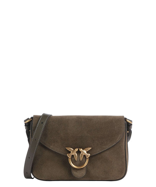 Bolso de mujer Pinko Mini Love Bag Satchel de ante