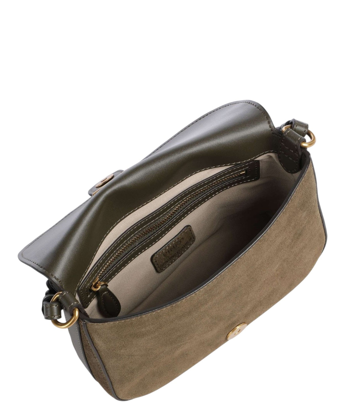 Dámská kabelka Pinko Mini Love Bag Satchel ze semiše