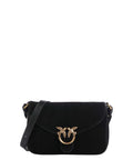 Pinko Mini Love Bag Satchel-handtas voor dames van suède