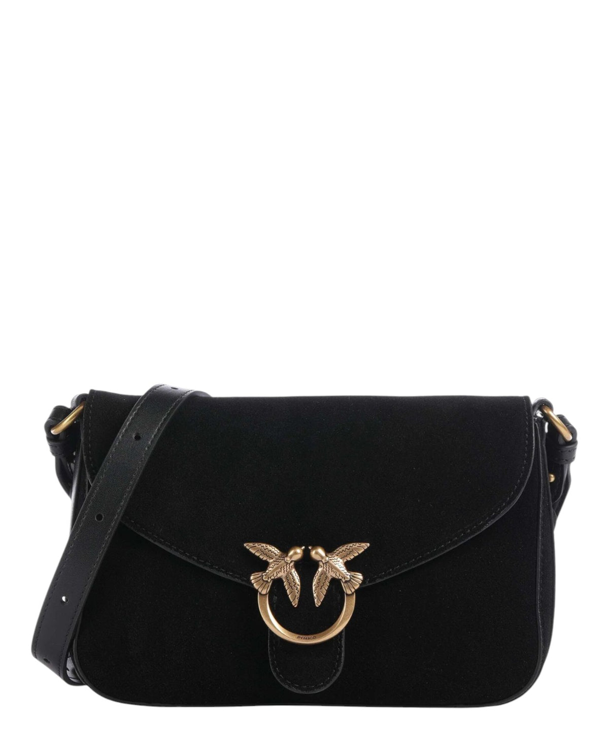 Mala de mulher Pinko Love Bag Satchel Média em camurça