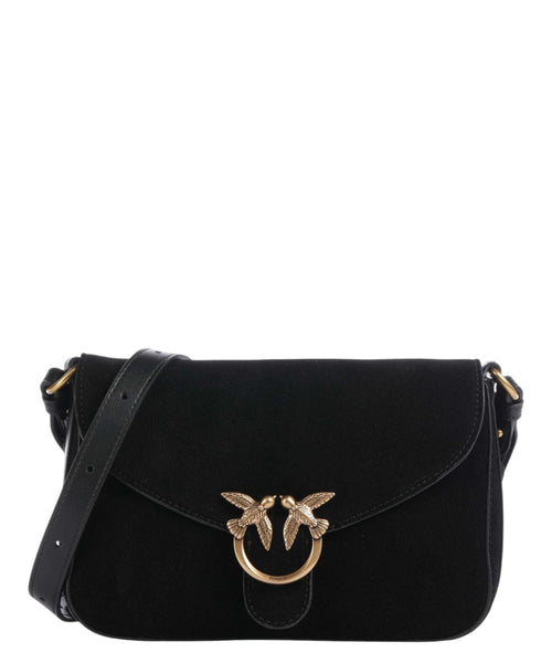 Bolso de mujer Pinko Love Bag Satchel mediano de ante