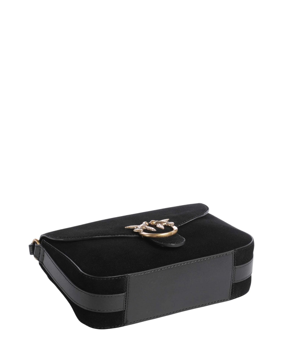 Pinko Mini Love Bag Satchel-handtas voor dames van suède