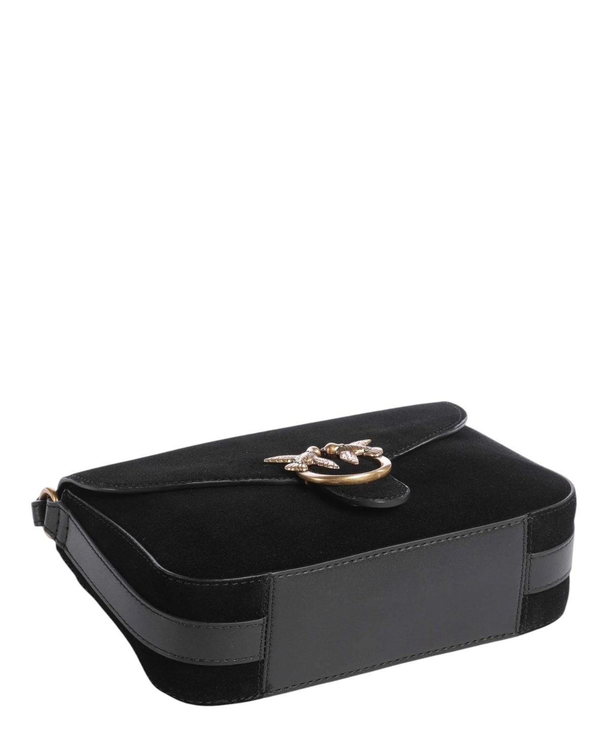 Mala de mulher Pinko Love Bag Satchel Média em camurça