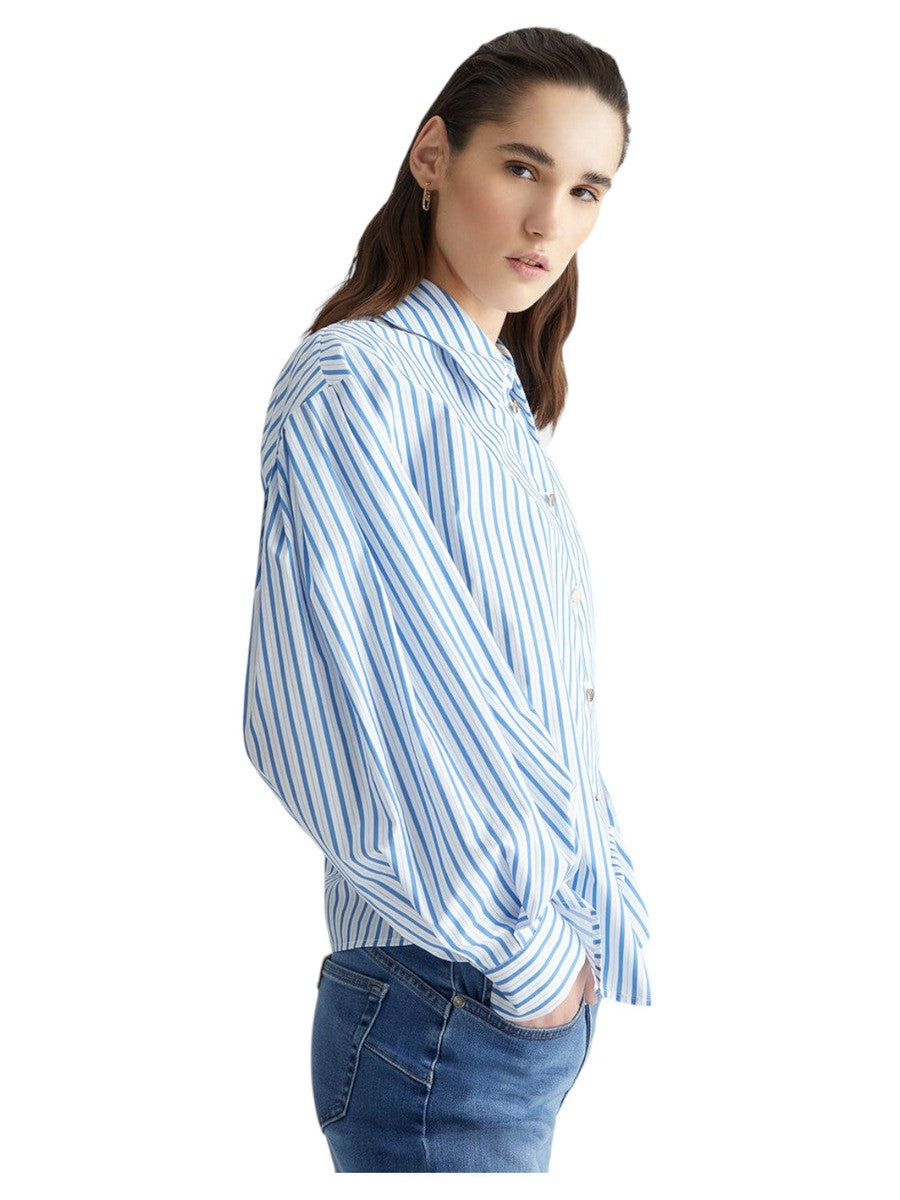 Camicia in Popeline a Righe-Liu-Jo-Camicie-Vittorio Citro Boutique