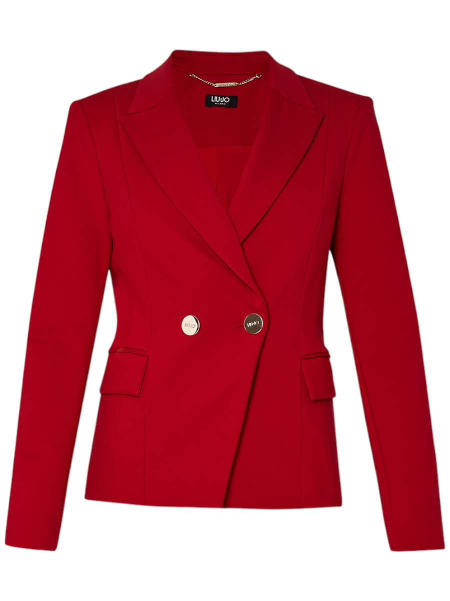 Zweireihiger Liu Jo-Blazer aus Stretch-Viskose-Mischung