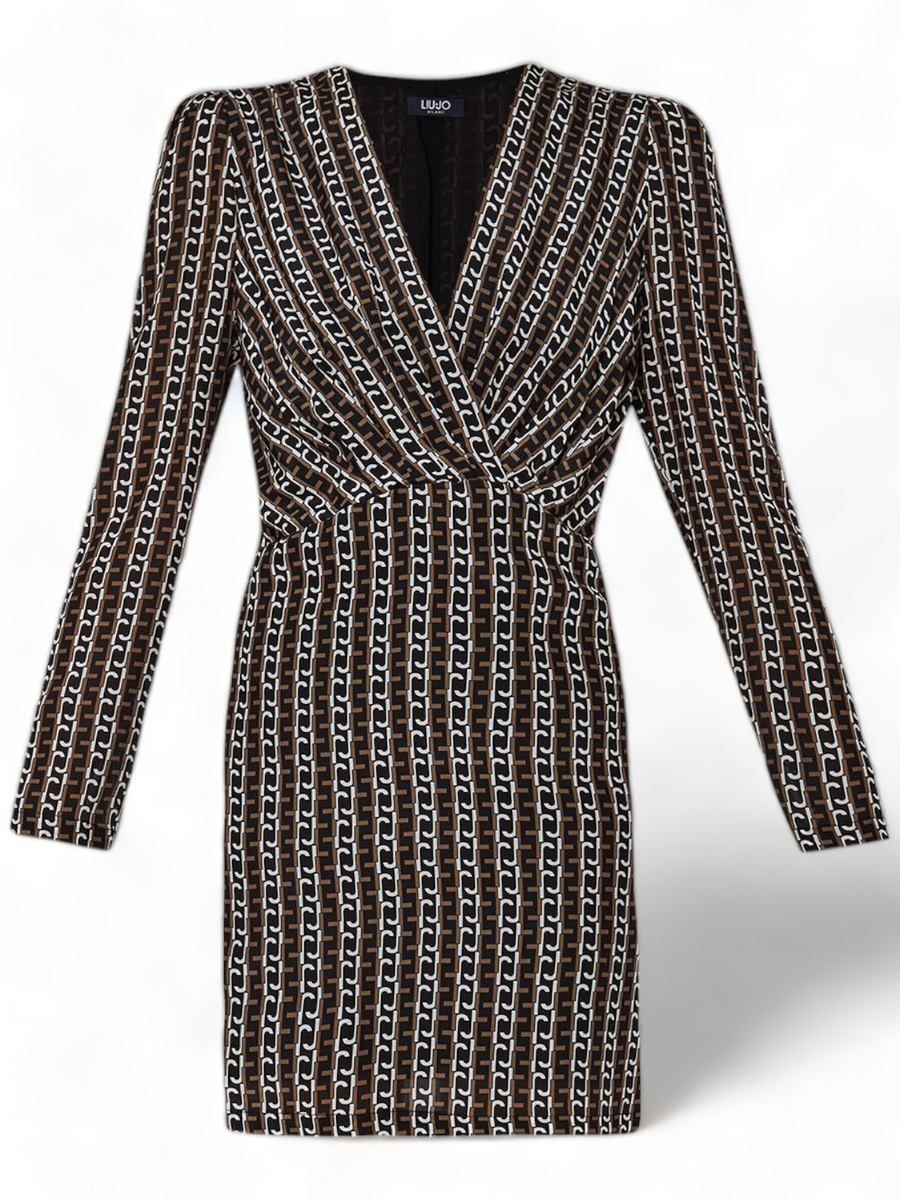 Vestito corto in pura seta-Liu-Jo-Abiti-Vittorio Citro Boutique