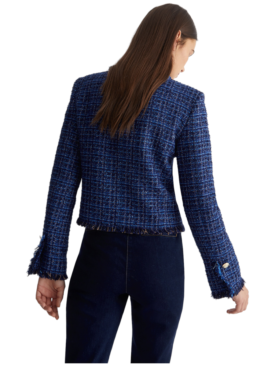 Giacca bouclé-Liu-Jo-Giacche-Vittorio Citro Boutique