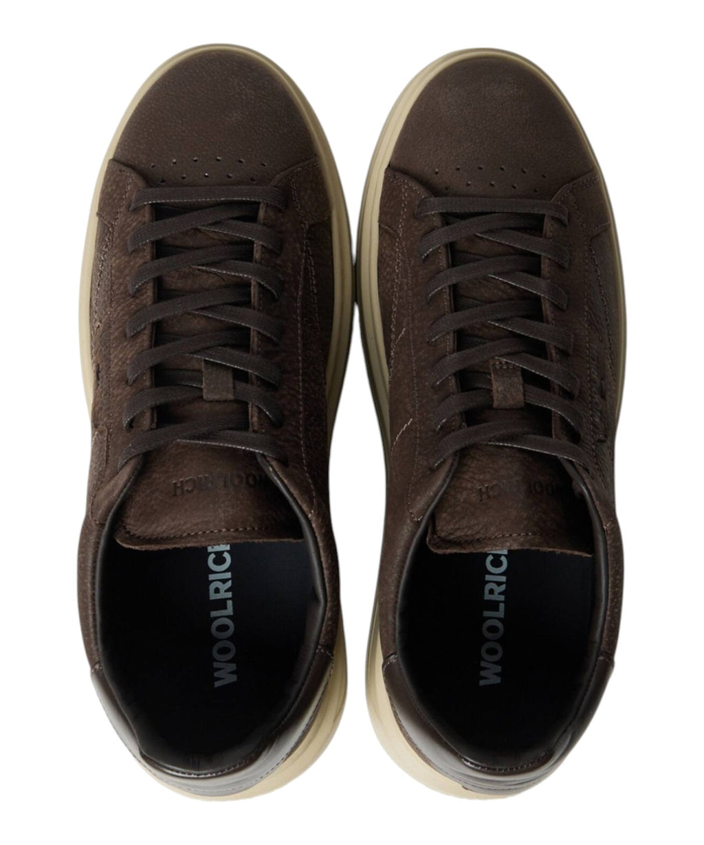 Sneakers Woolrich in Nubuk XL Extralight per Comfort Quotidiano