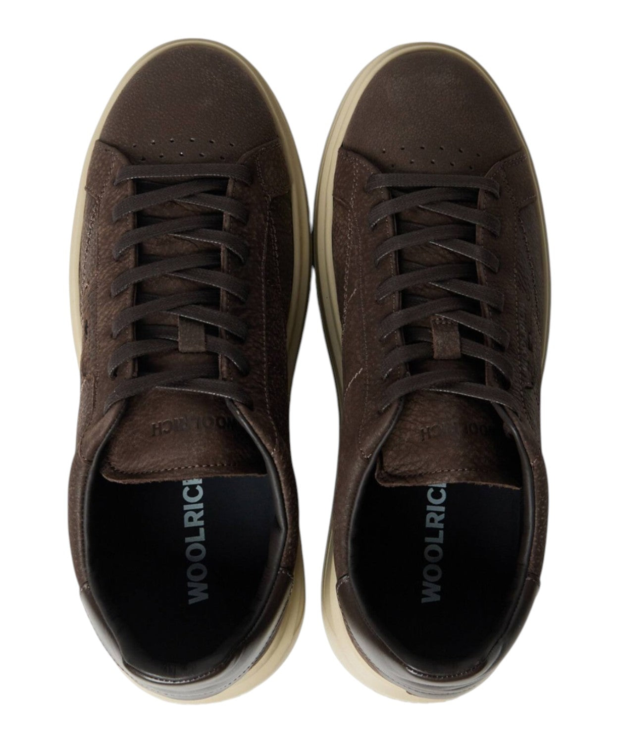 Sneakers Woolrich in Nubuk XL Extralight per Comfort Quotidiano