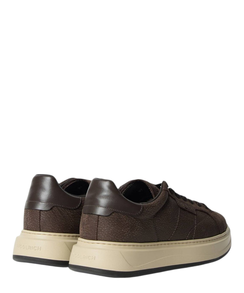 Sneakers Woolrich in Nubuk XL Extralight per Comfort Quotidiano