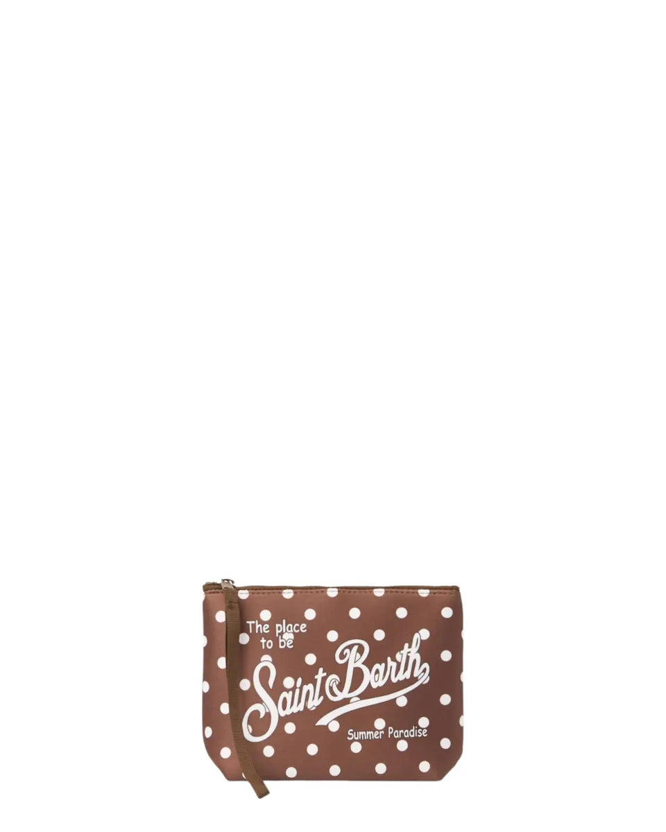 Pochette Aline a Pois-Mc2 Saint Barth-Pochette-Vittorio Citro Boutique