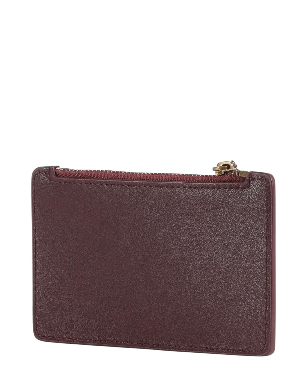 Portacarte Pinko in pelle di vacchetta elegante