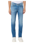 Jeans Dondup George Skinny Fit in Denim Stretch Blu Medio-Dondup-Jeans-Vittorio Citro Boutique