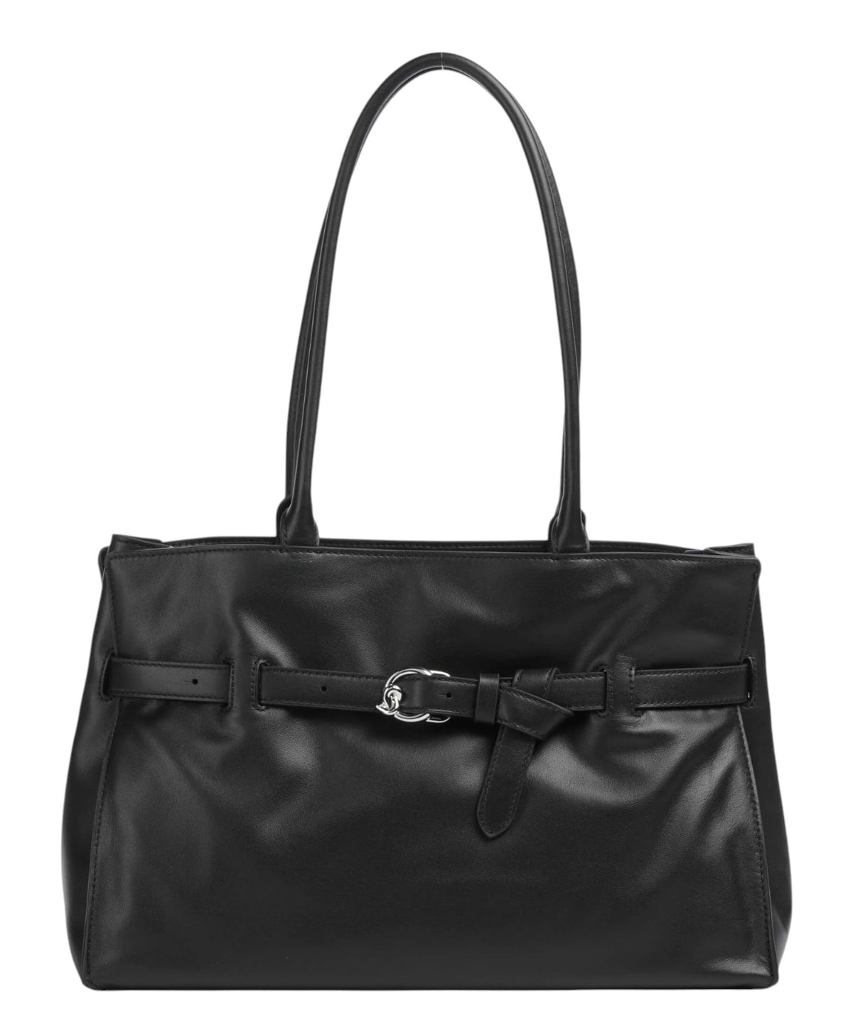 Coccinelle Sabine Soft shopper van generfd leer