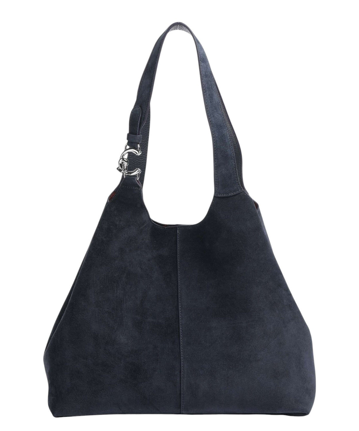 Coccinelle C-Easy Large ze semiše a zrnité kůže