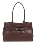 Coccinelle Sabine Soft shopper van generfd leer