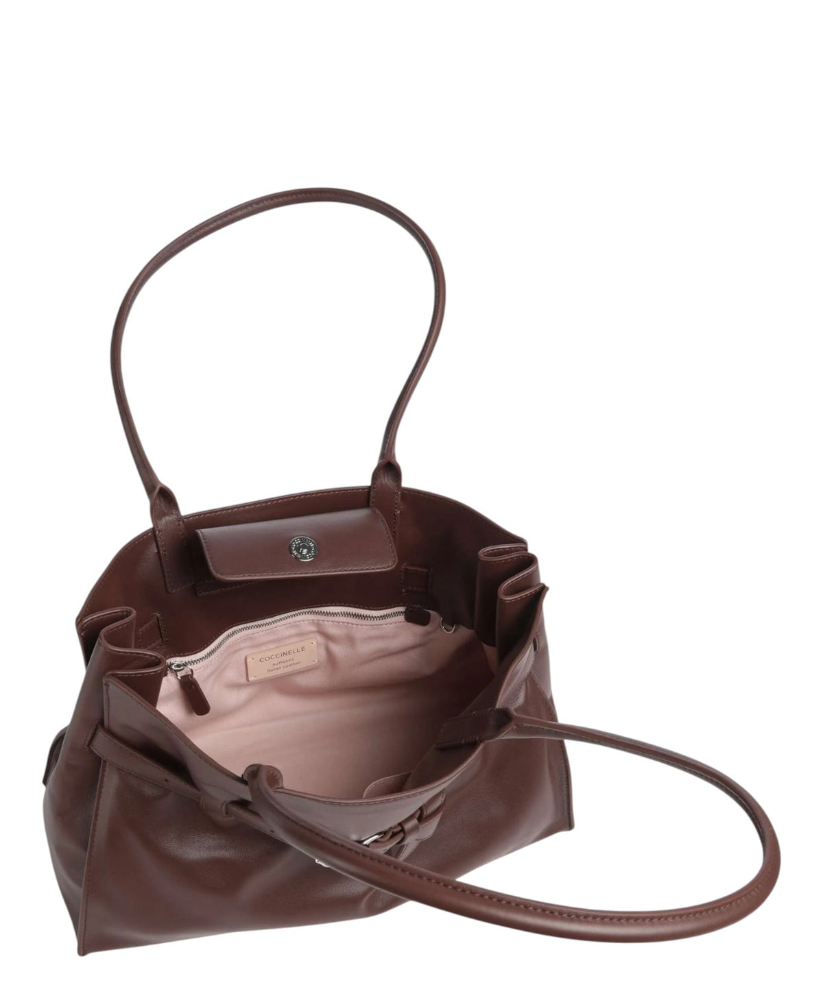 Coccinelle Sabine Soft shopper van generfd leer