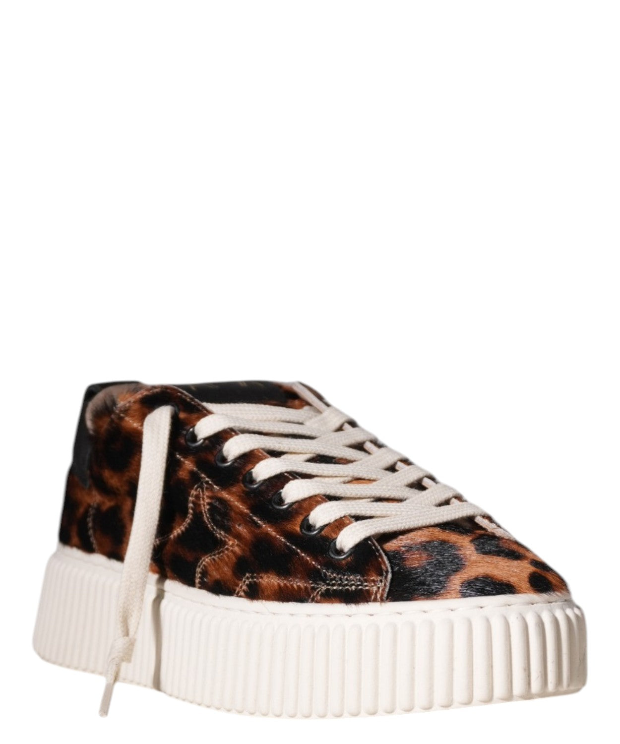 Sneakers Leopardate AmaBrand con Suola Platform