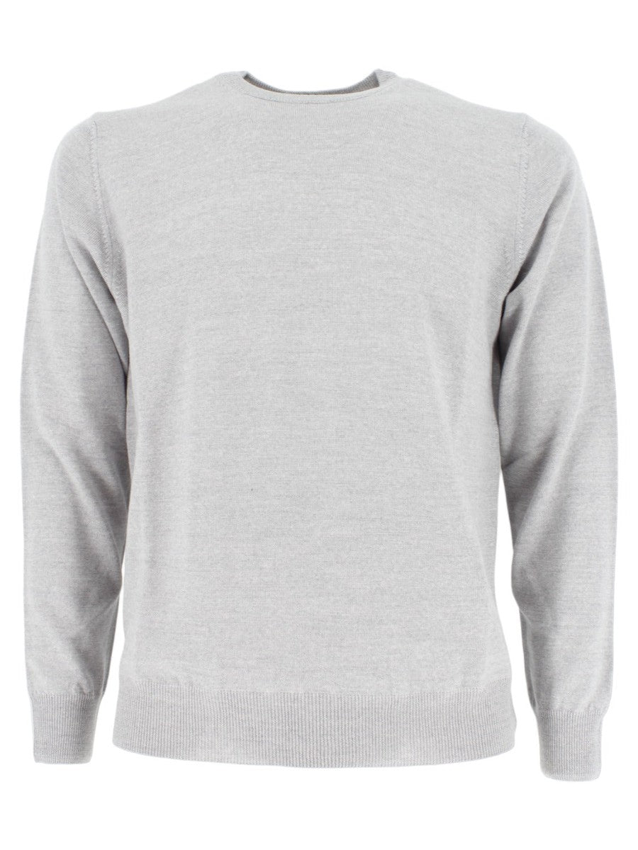 Maglia in lana extrafine Girocollo-A-B-KOST-Maglieria-Vittorio Citro Boutique