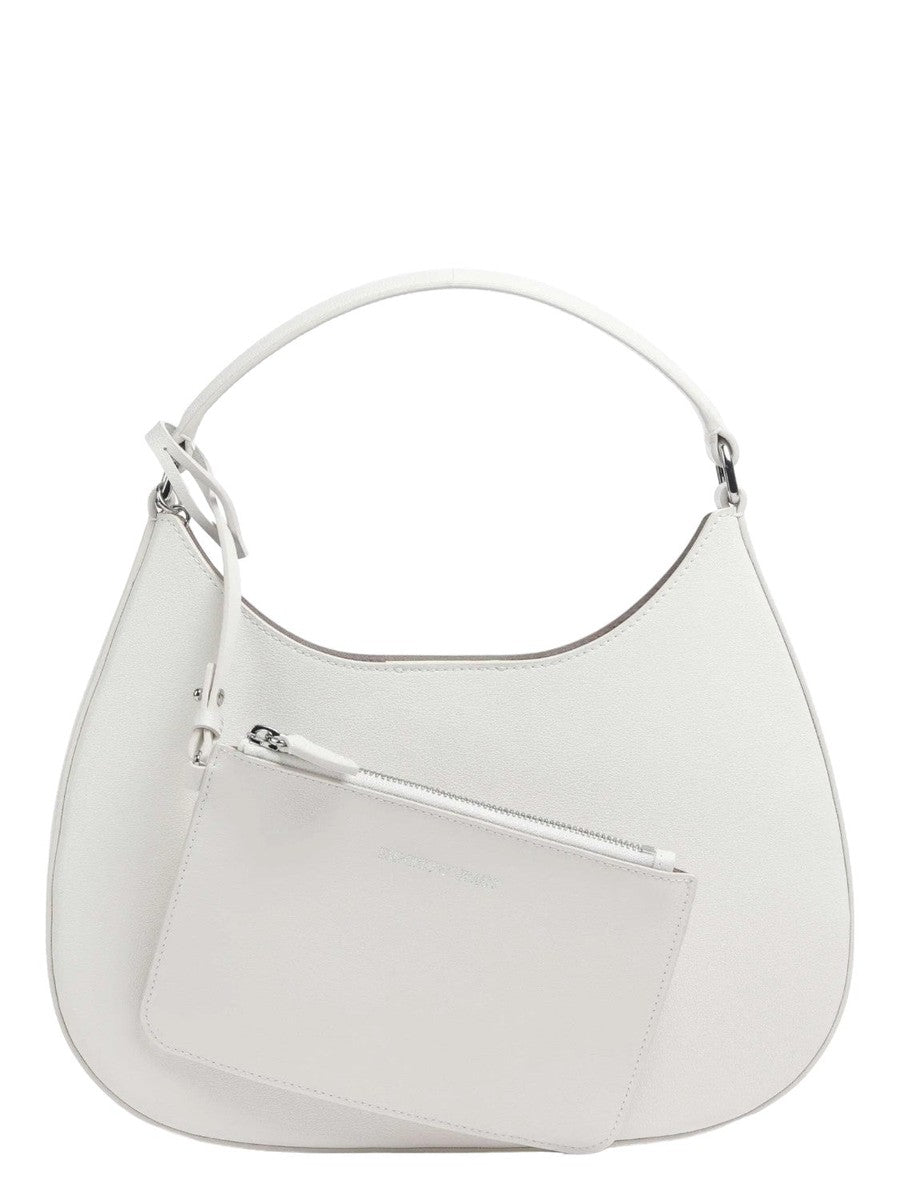 Borsa Hobo Armani in Pelle Riciclata-Emporio Armani-Borse a spalla-Vittorio Citro Boutique