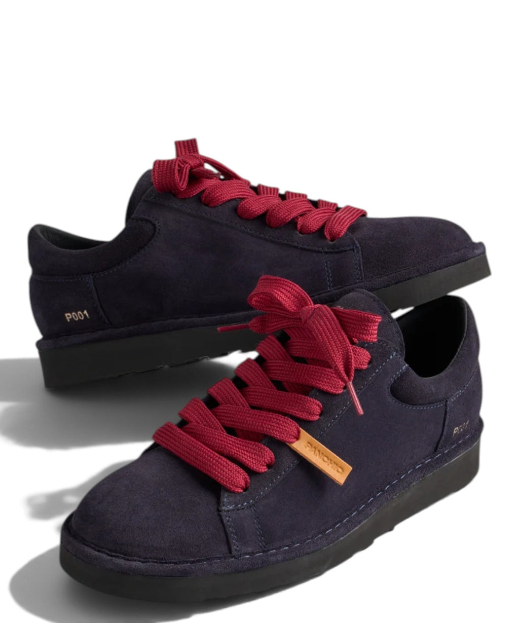 Panchic P001 Icon Scarpe Uomo in Camoscio Space Blu