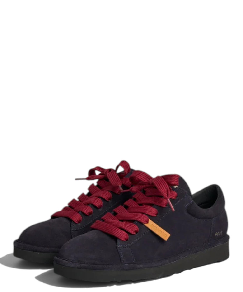 Panchic P001 Icon Scarpe Uomo in Camoscio Space Blu