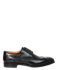 Stringata Derby Pelle con Coda di Rondine Elegante