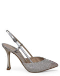 Slingback con punta strass-NINALILOU-Scarpe con tacco-Vittorio Citro Boutique