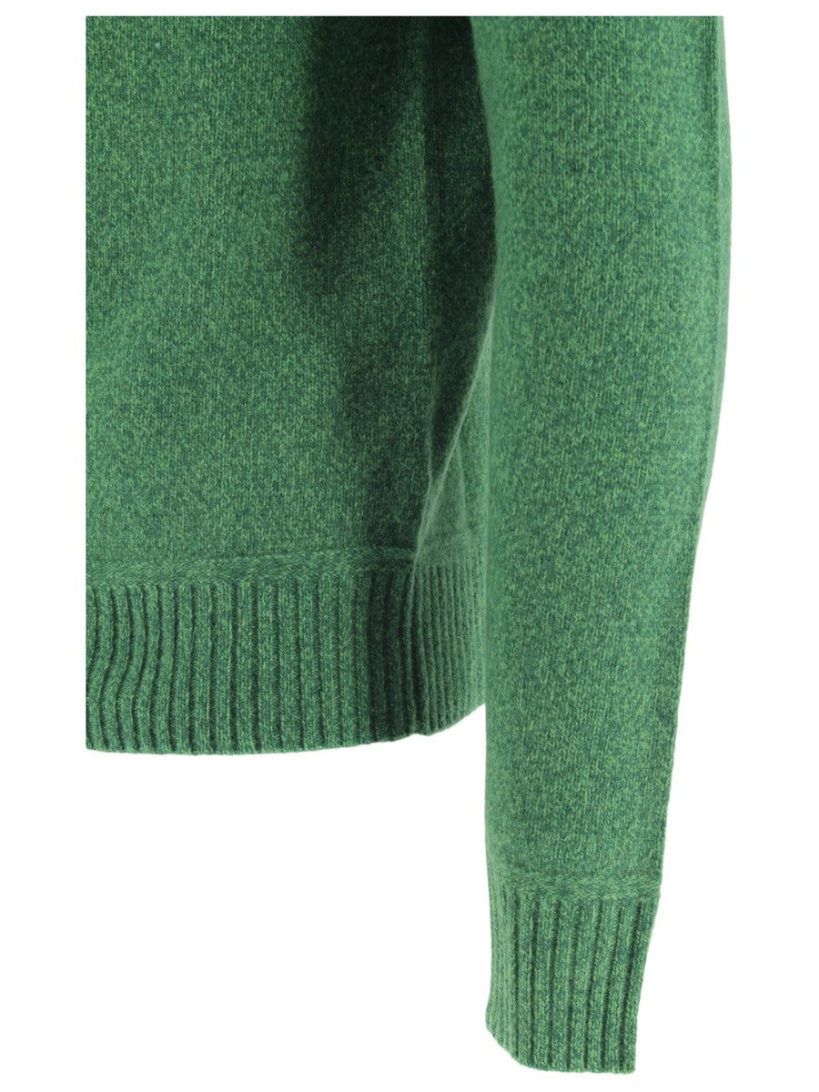 BRAILLE 01 MAGLIA A COLLO ALTO IN MISTO LANA MOULINÉ-Maglieria-Peuterey-Vittorio Citro Boutique