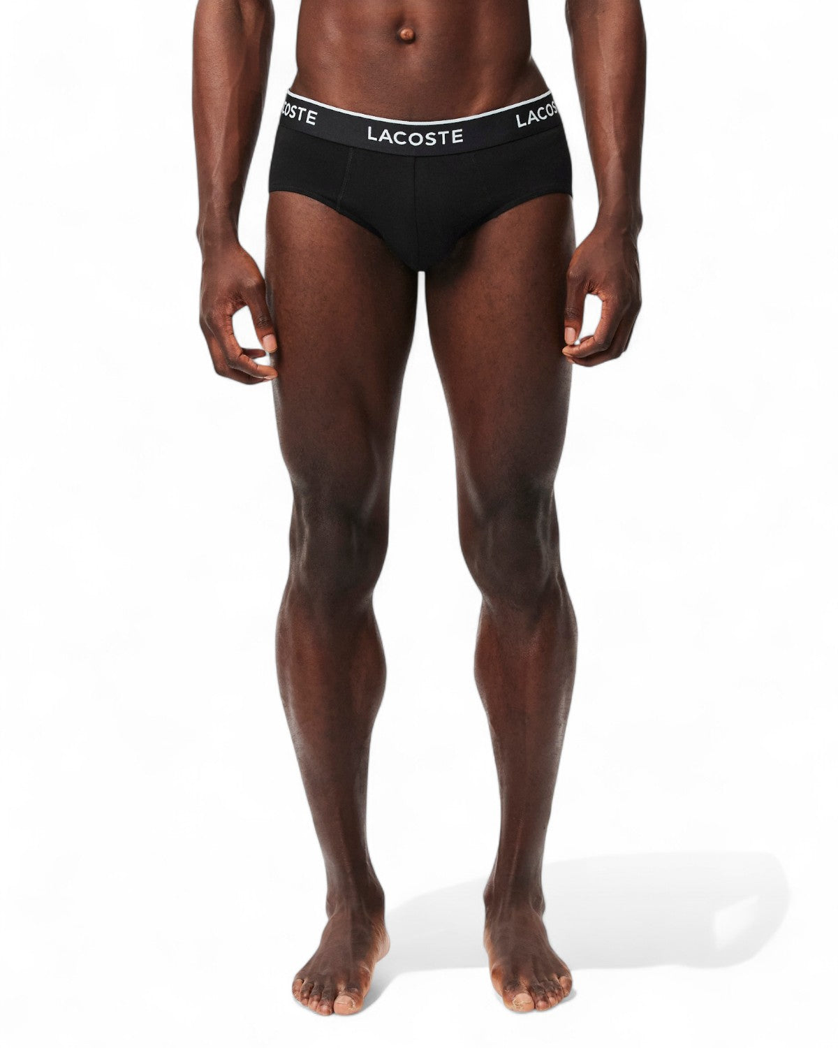 Confezione 3 slip in cotone elasticizzato con logo-LACOSTE-Slip-Vittorio Citro Boutique