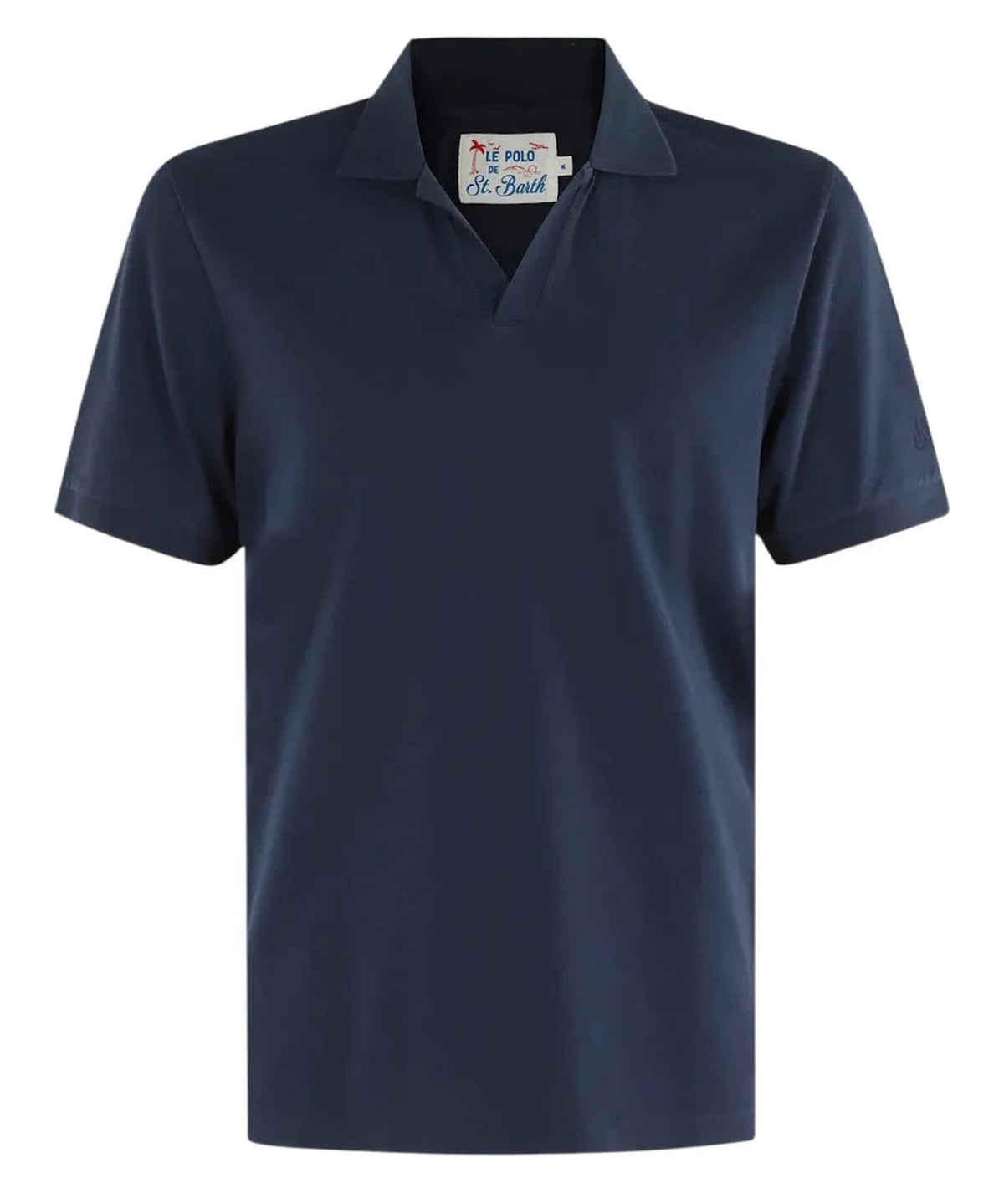 Polo Uomo in Jersey di Cotone Brighton Tinta in Capo-Mc2 Saint Barth-Polo-Vittorio Citro Boutique