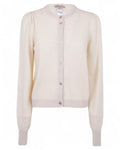 Cardigan Beige in Lana e Cashmere-Twinset-Maglieria-Vittorio Citro Boutique